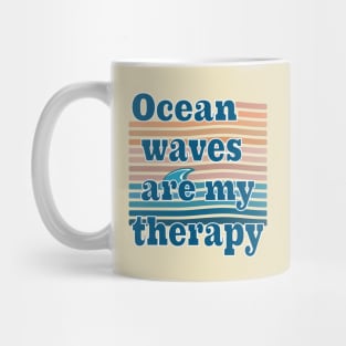 Ocean Waves is My Therapy Mug